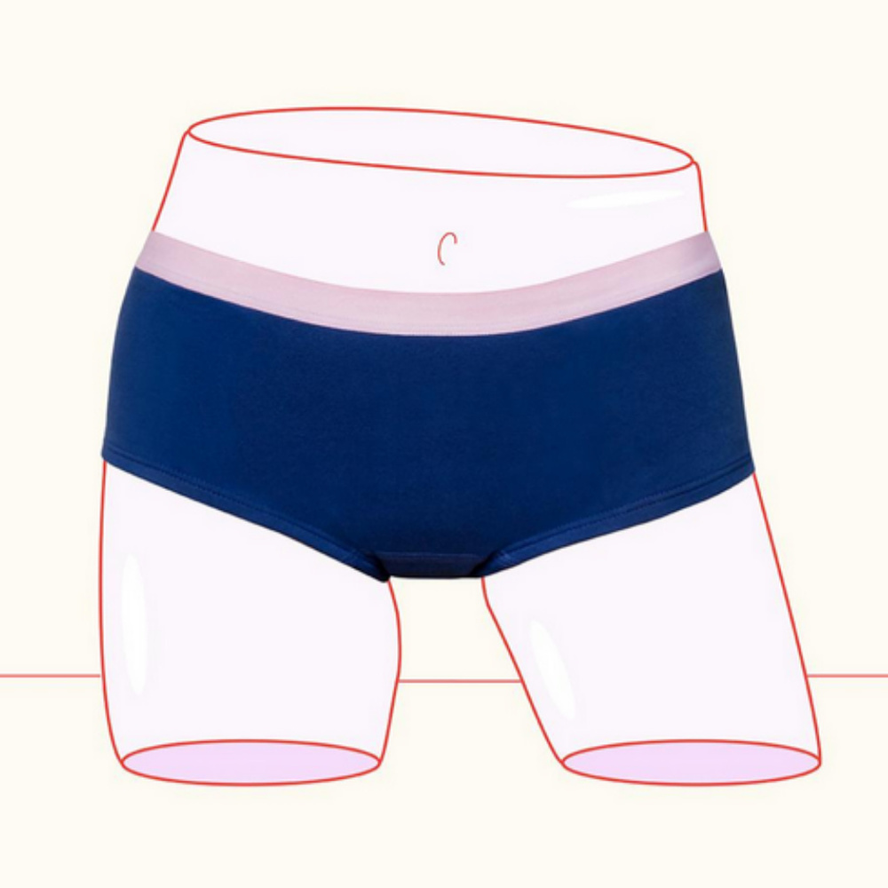 Thinx (BTWN) Shorty in Tidal Wave